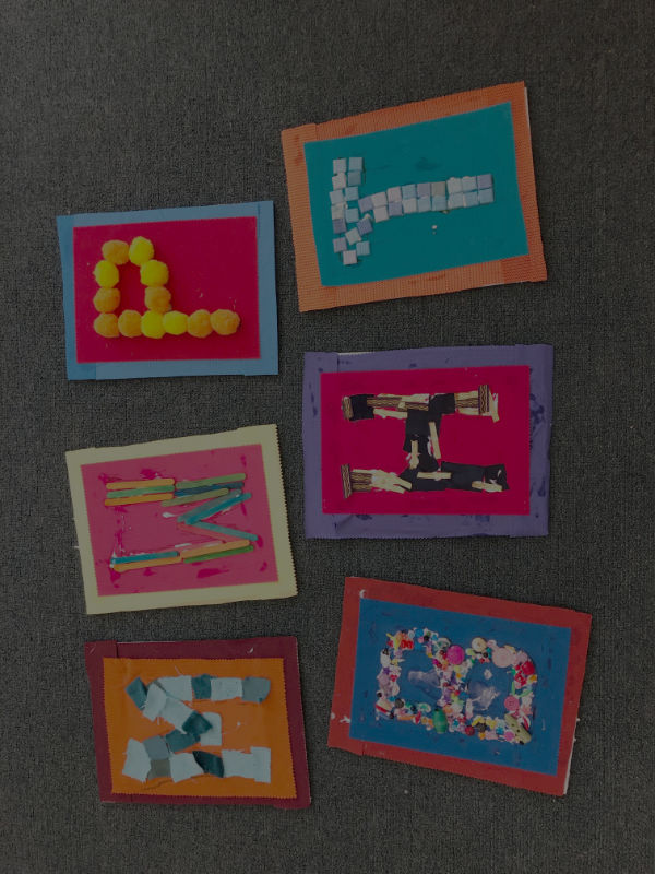 Quilt letters